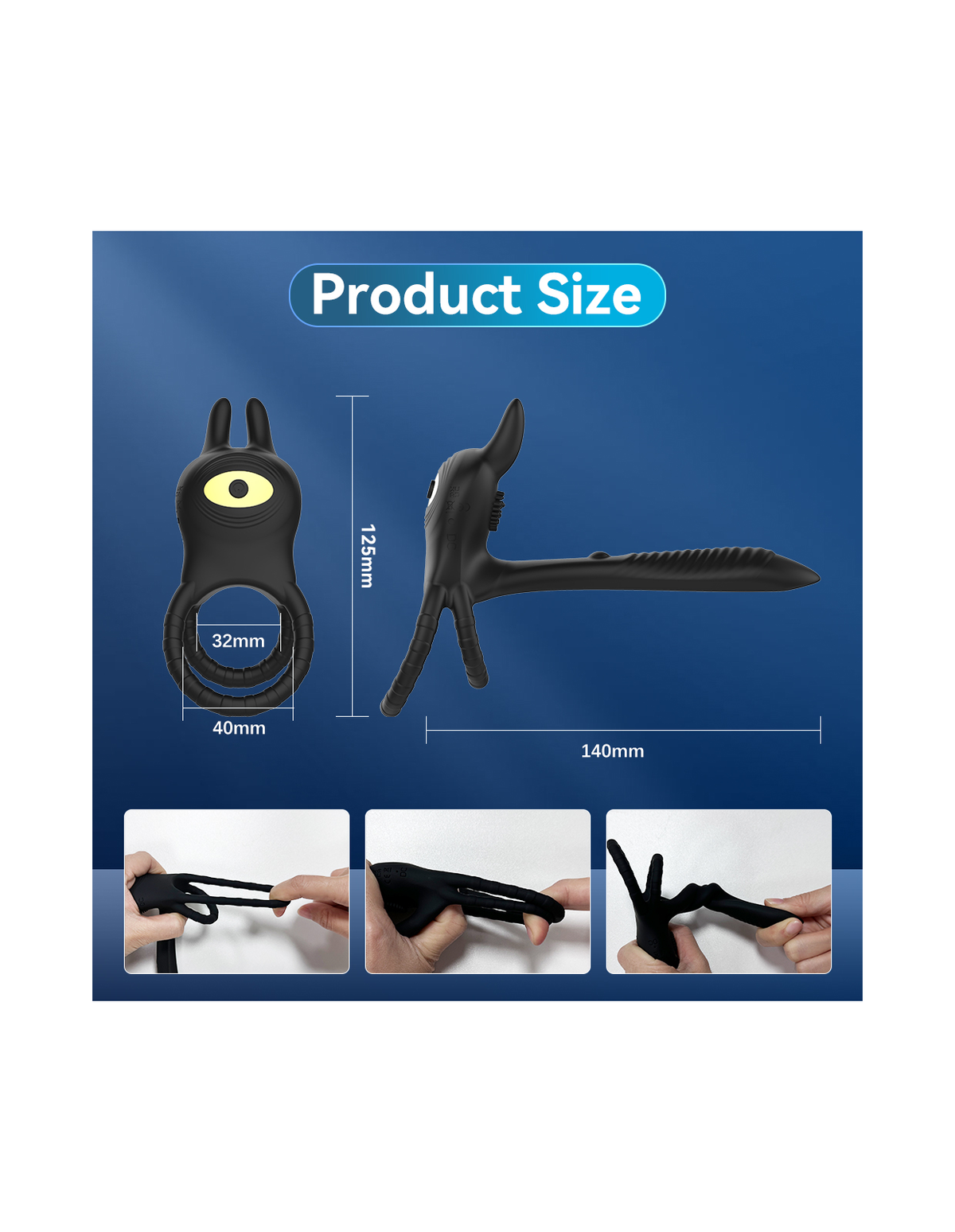 Daji 3 vibrating ring product detail image 5