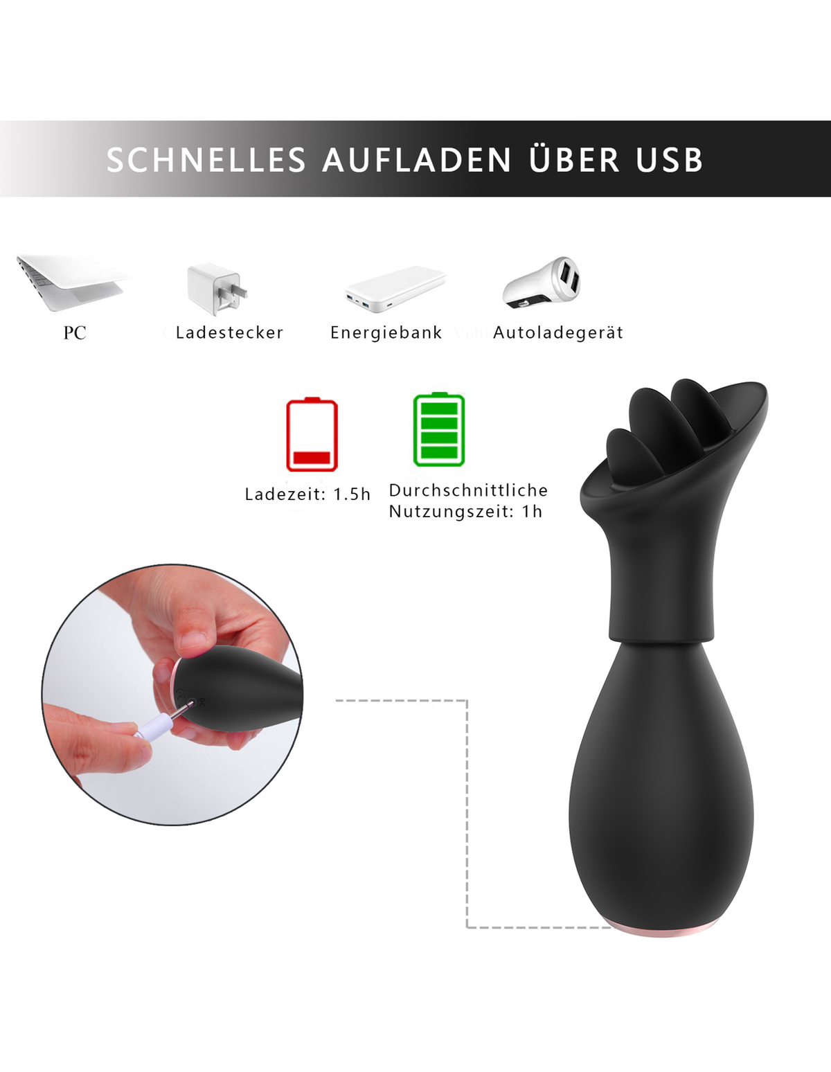 Beilei egg vibrator product detail image 6