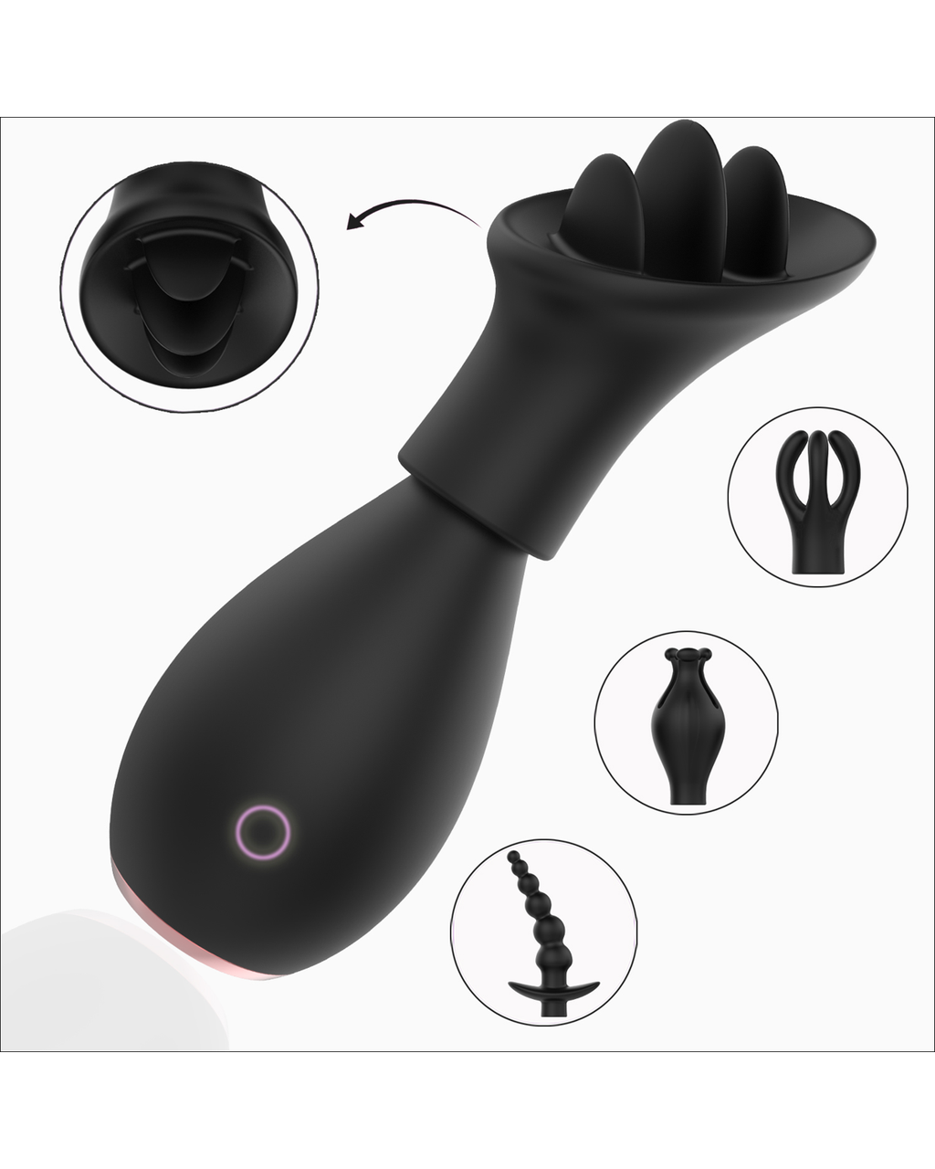 Beilei egg vibrator set, alternate view 4