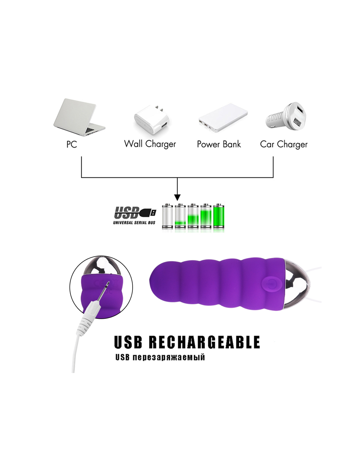 DanceElf mini vibrator product detail image 5