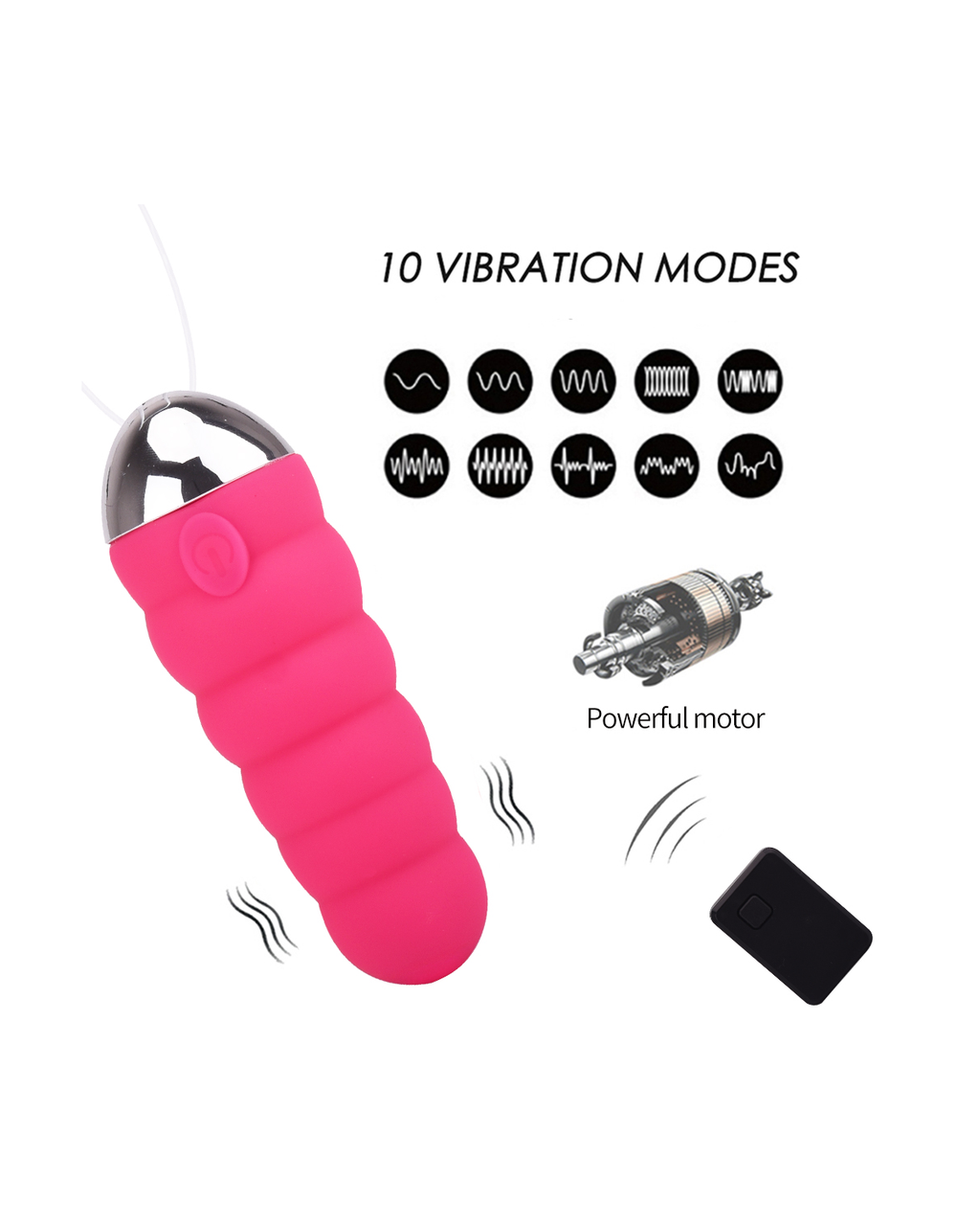 DanceElf mini vibrator, alternate view 2