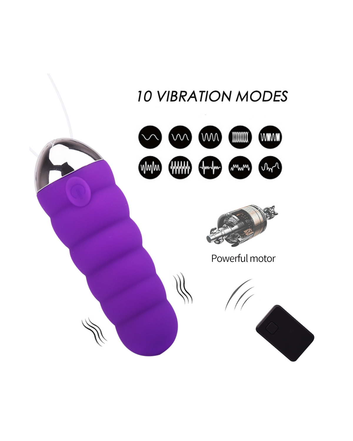 DanceElf mini vibrator, alternate view 4