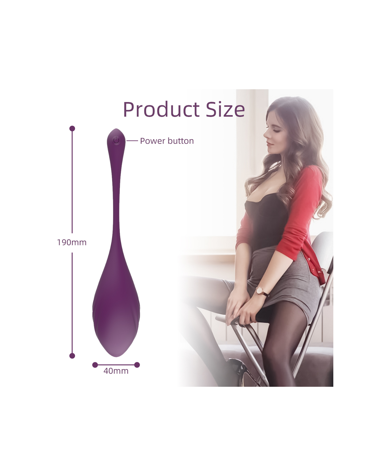 PulseEgg egg vibrator product detail image 5