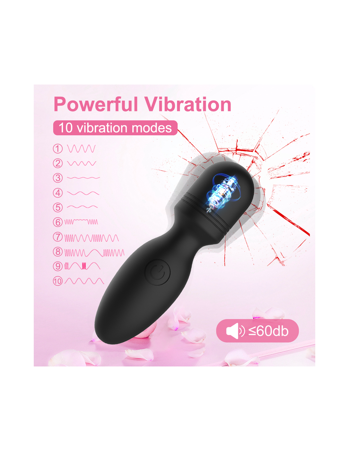 Bowler Mini personal massager product detail image 1