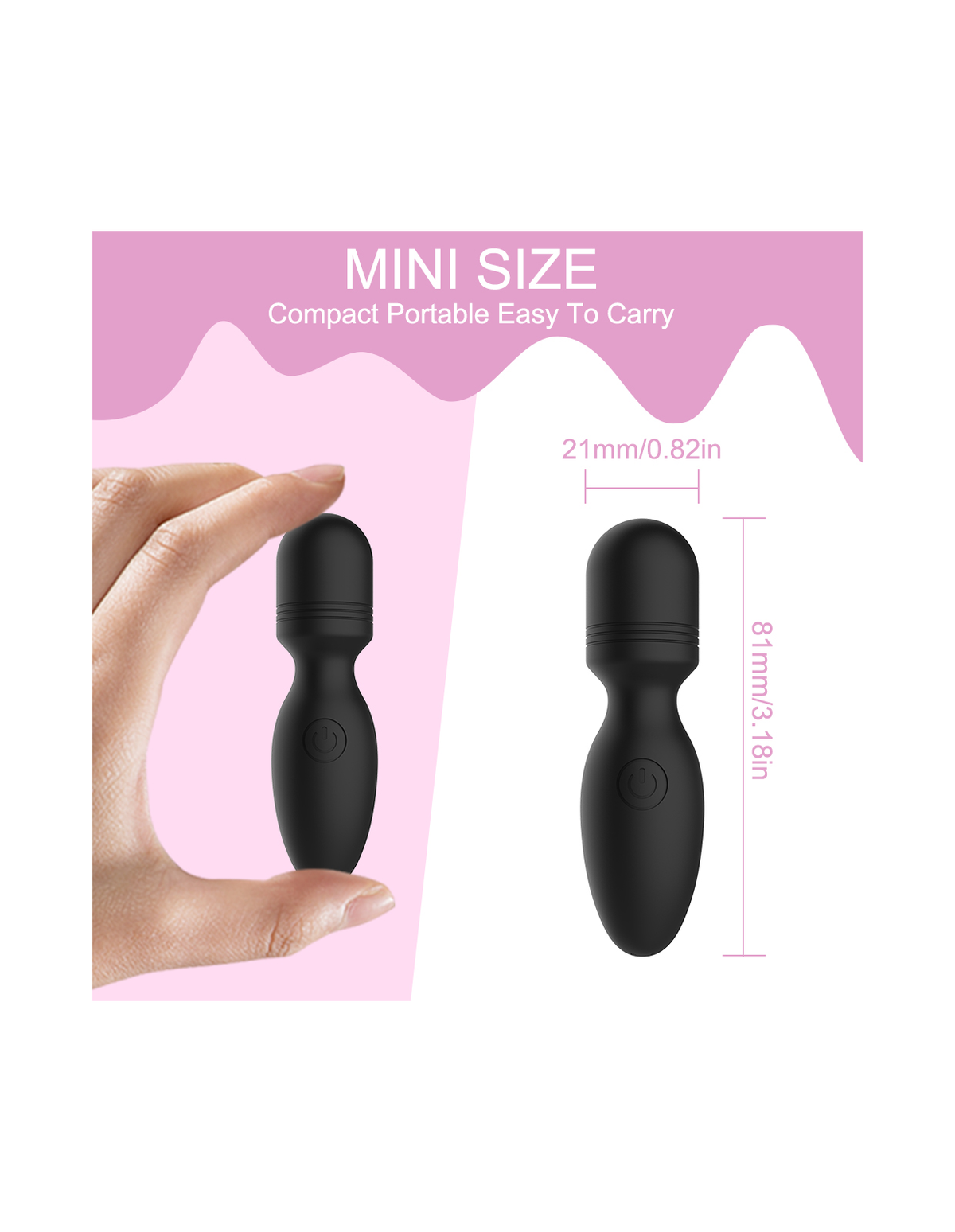 Bowler Mini personal massager product detail image 3