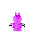 BunnyDuo bunny ear dual-bullet massager, front view