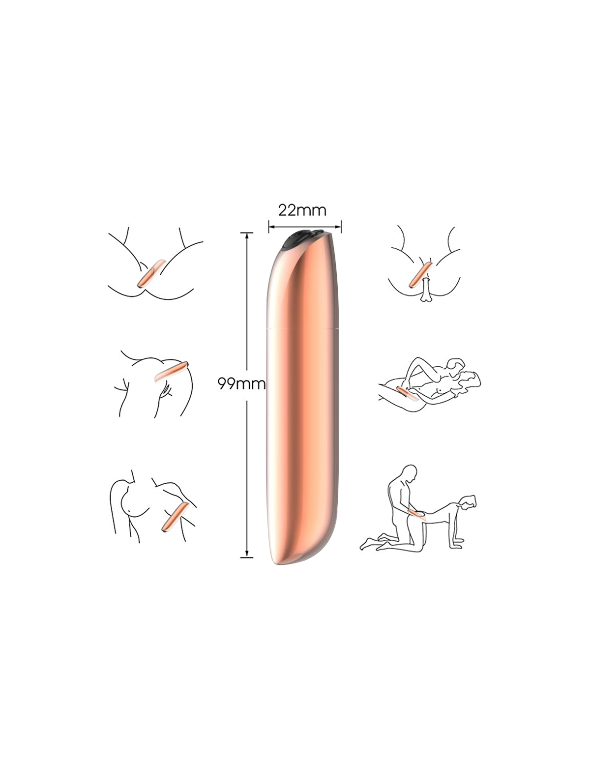 TurboBullet bullet vibrator product detail image 1