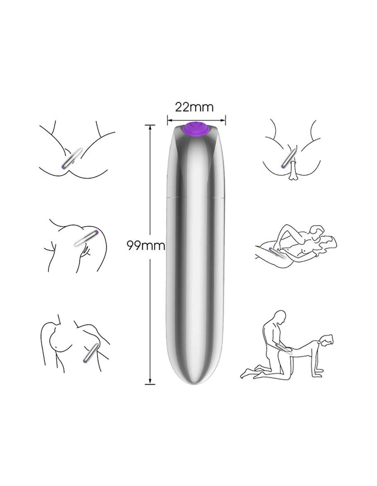 TurboBullet bullet vibrator product detail image 4