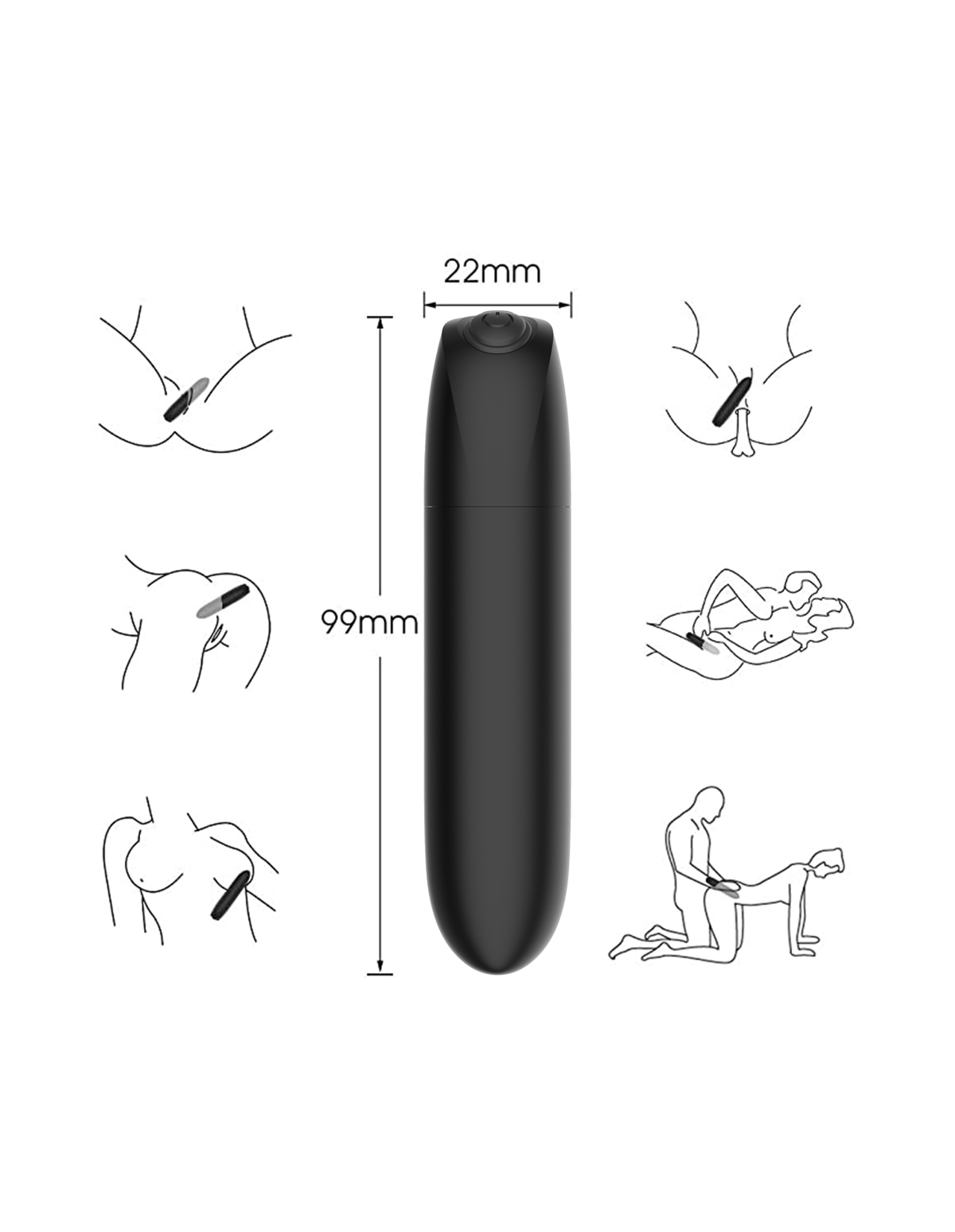 TurboBullet bullet vibrator product detail image 6