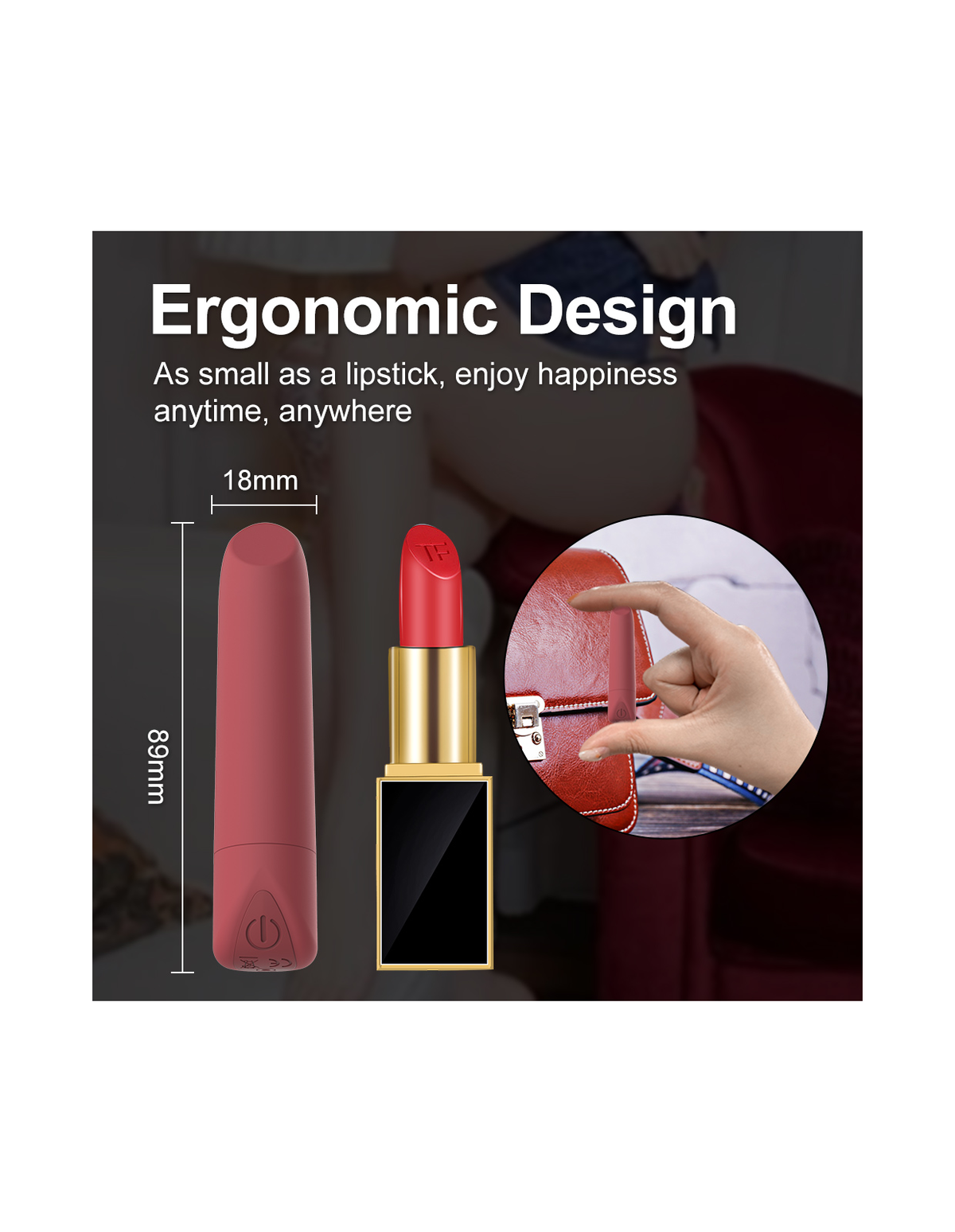 LipBullet bullet vibrator product detail image 5