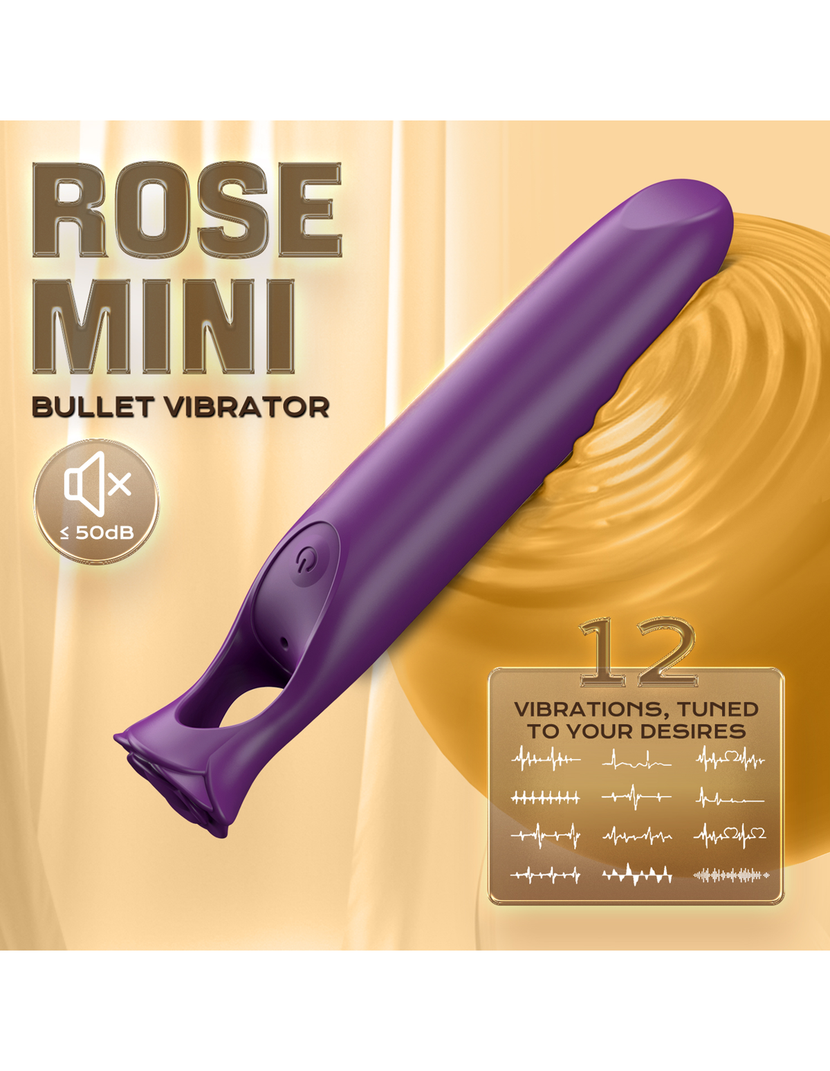 RoseLipstick lipstick bullet vibrator product detail image 2