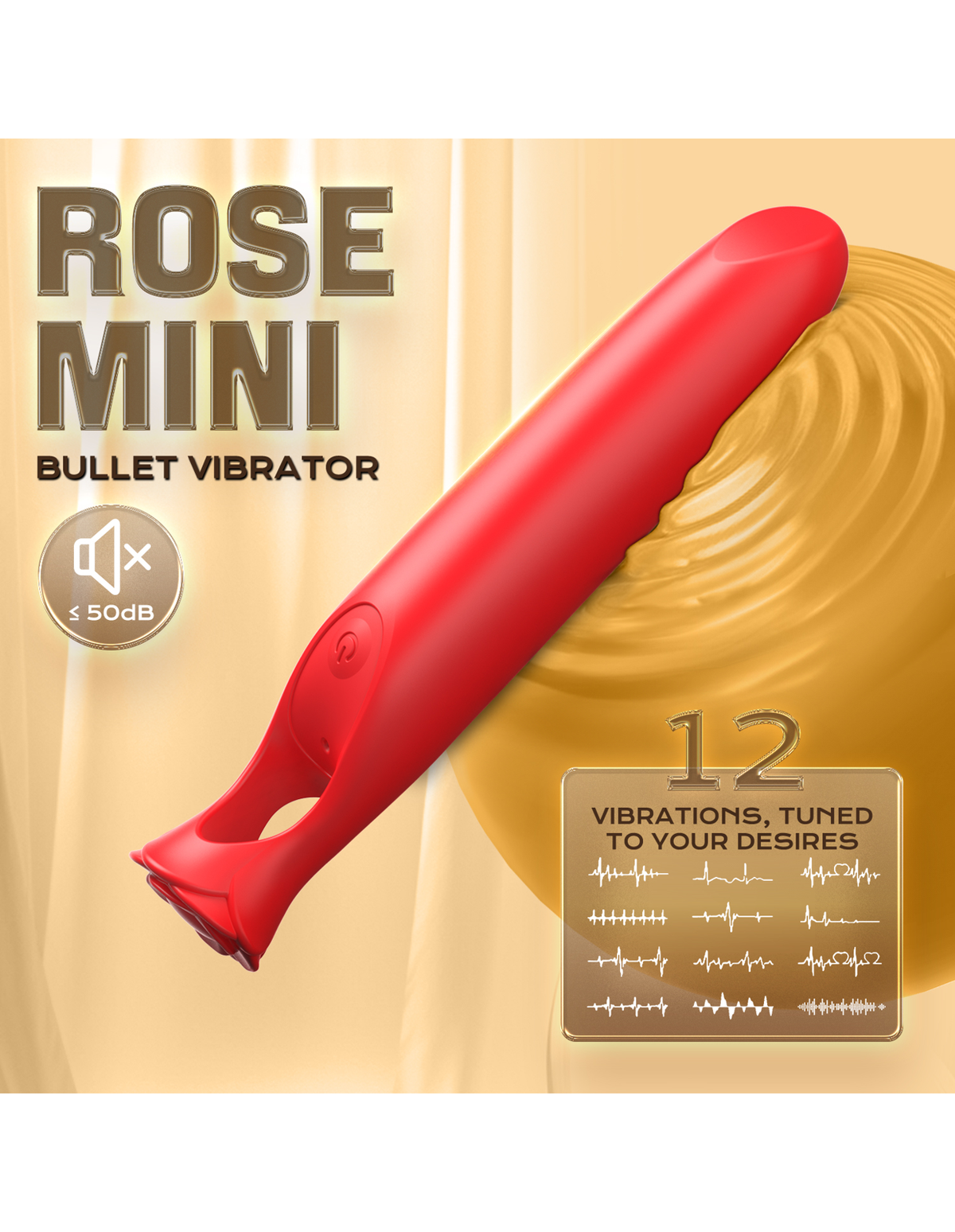RoseLipstick lipstick bullet vibrator product detail image 4