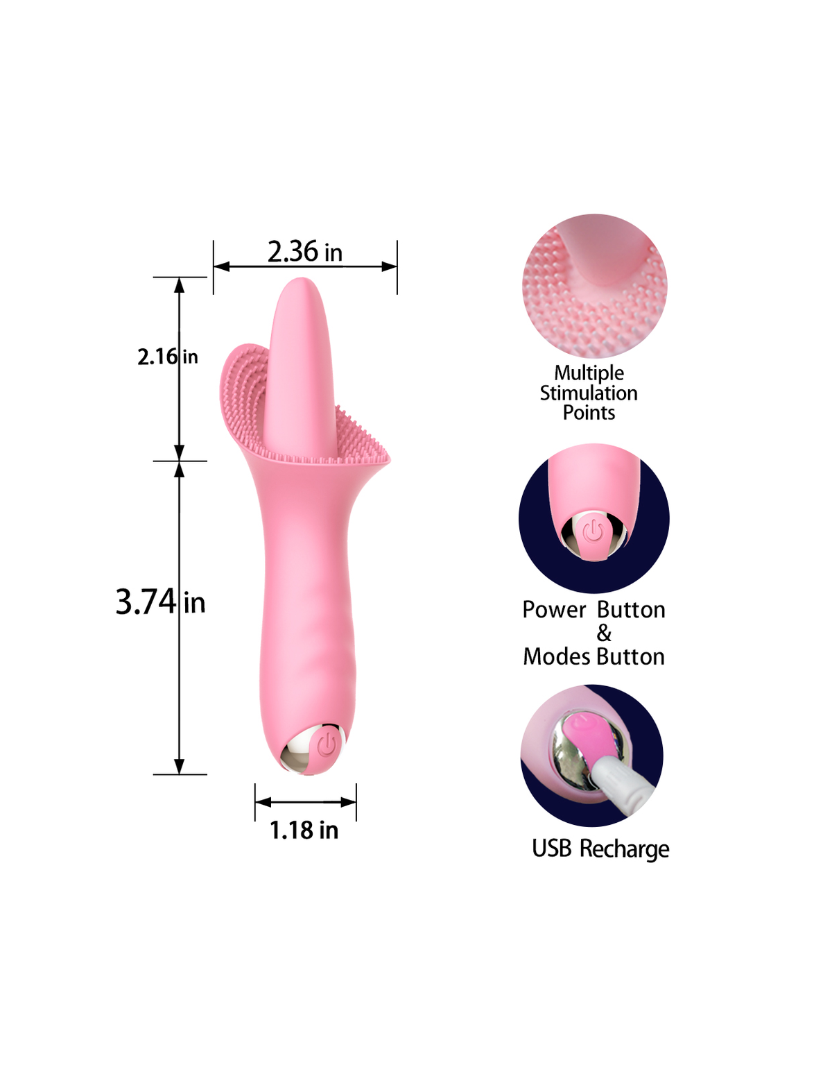 SilkTongue vibrator product detail image 4