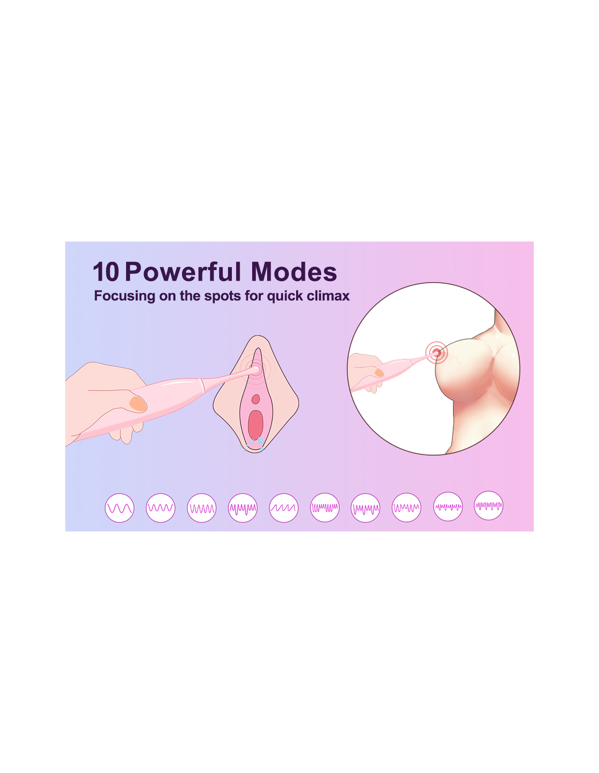 PenVibe slim vibrator product detail image 3