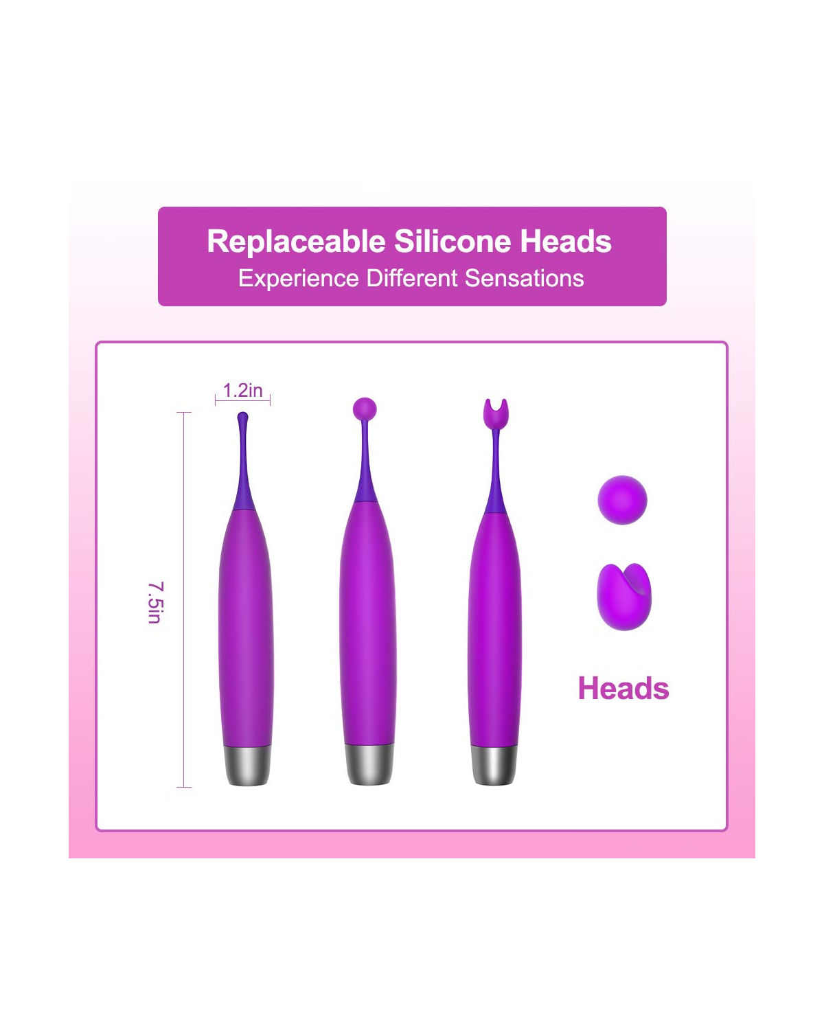 PenVibe slim vibrator, alternate view 4