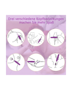 Gel-tip 10-frequency clit stimulator, alternate view 3