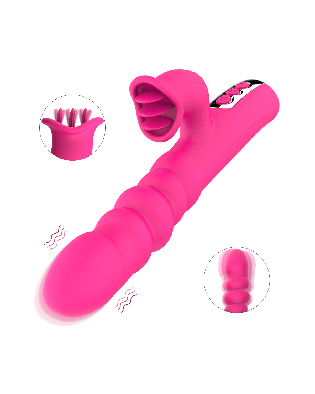 Lingo telescoping vibrator, alternate view 3
