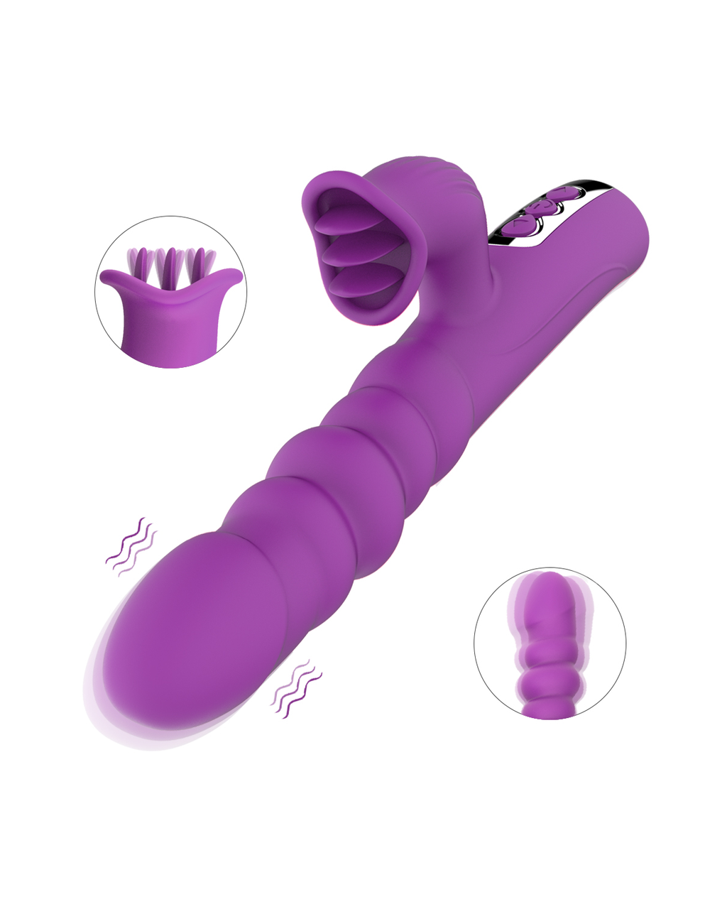 Lingo telescoping vibrator, alternate view 4
