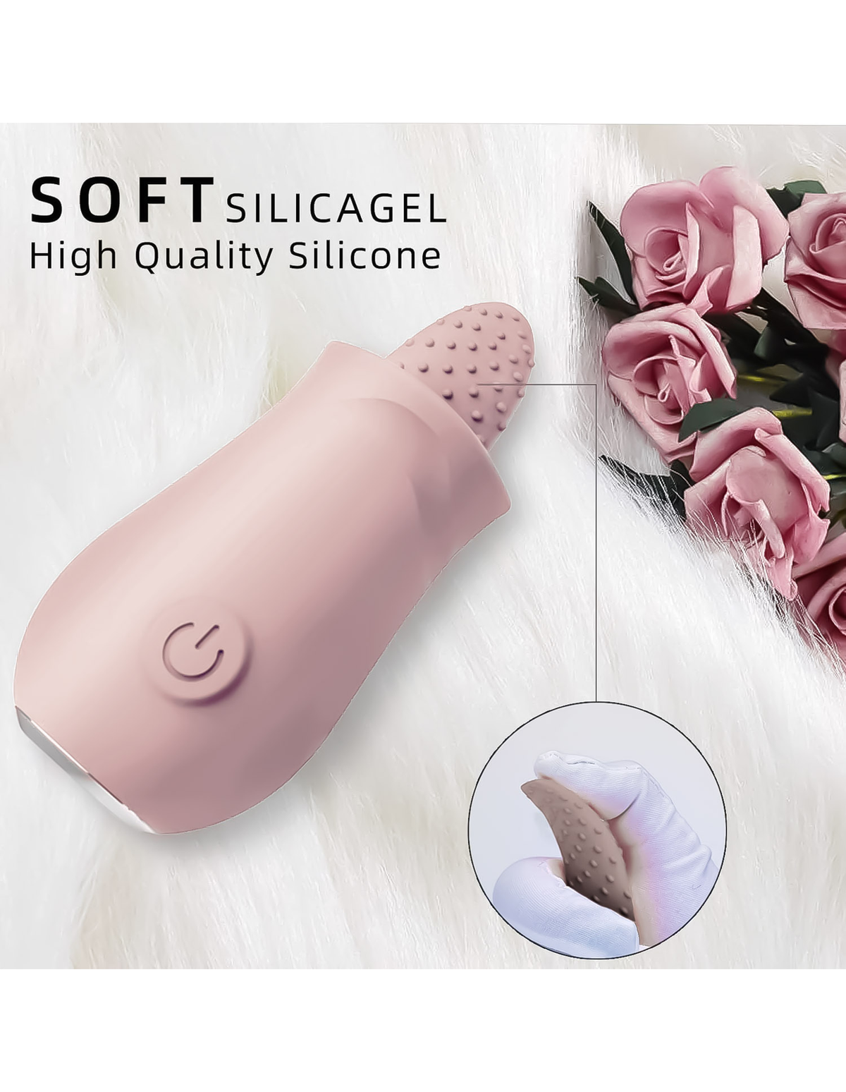 Tina licking vibrator product detail image 2