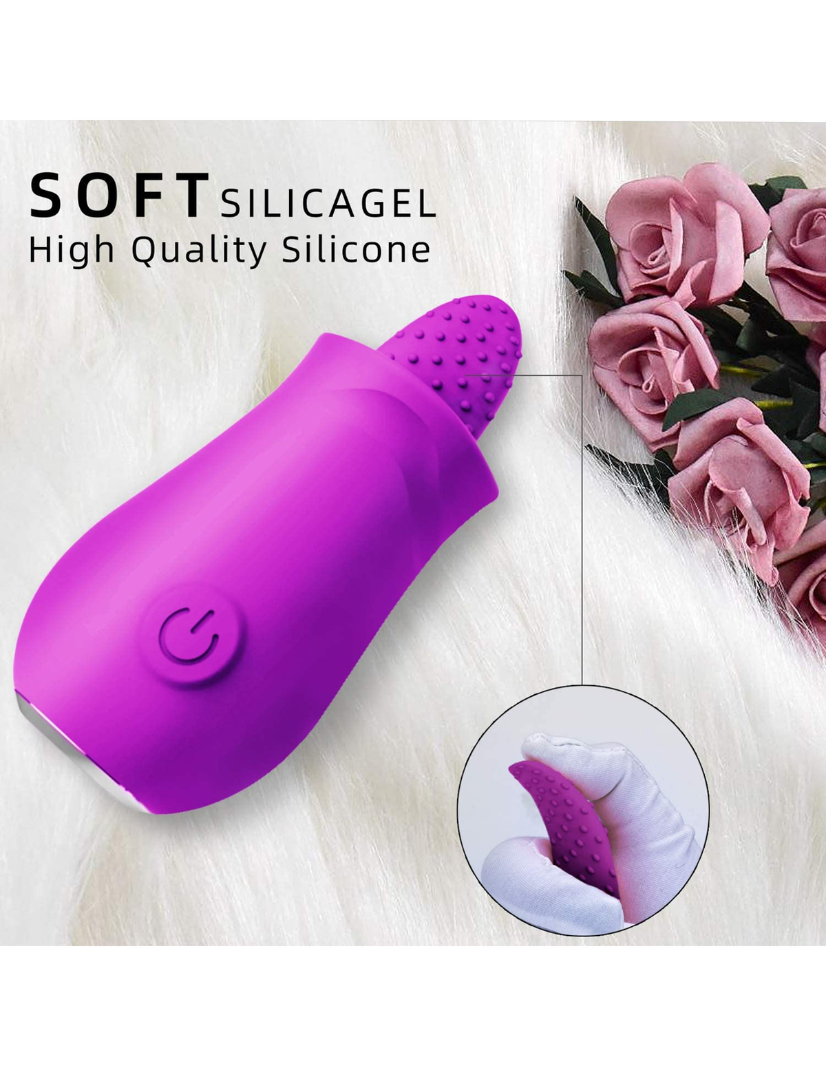 Tina licking vibrator product detail image 4