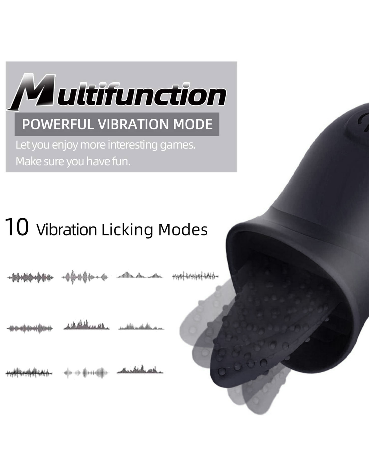Tina licking vibrator product detail image 5