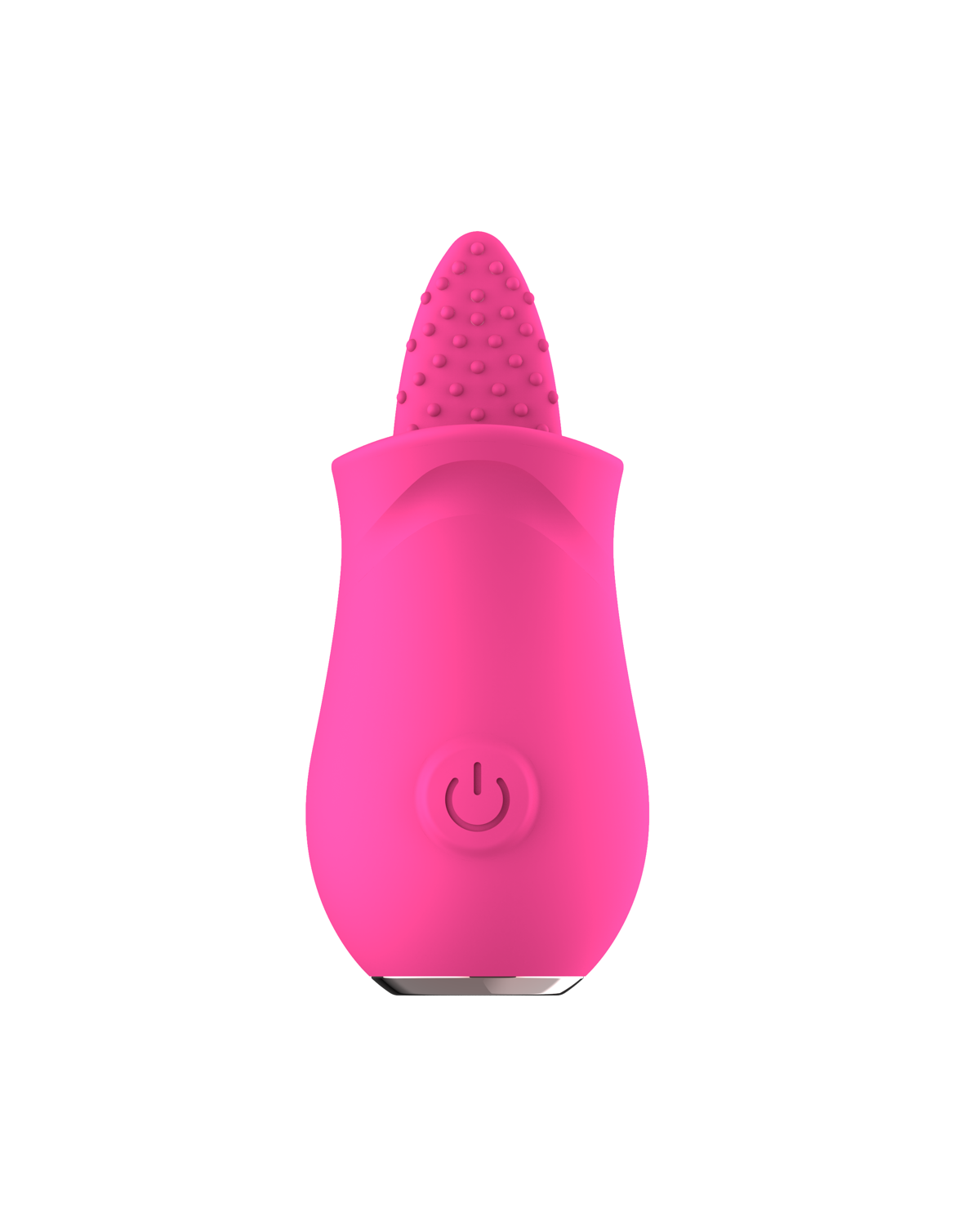 Tina tongue-style silicone vibrator, alternate view 5 Rose Pink