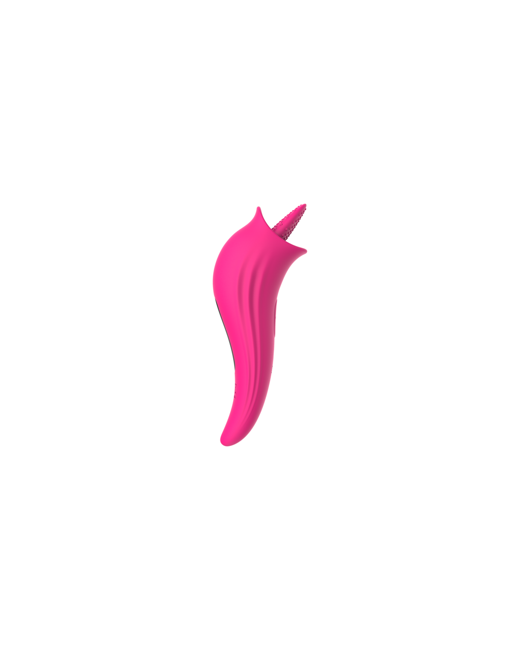 Purple Bird 8-frequency tongue vibrator, front view