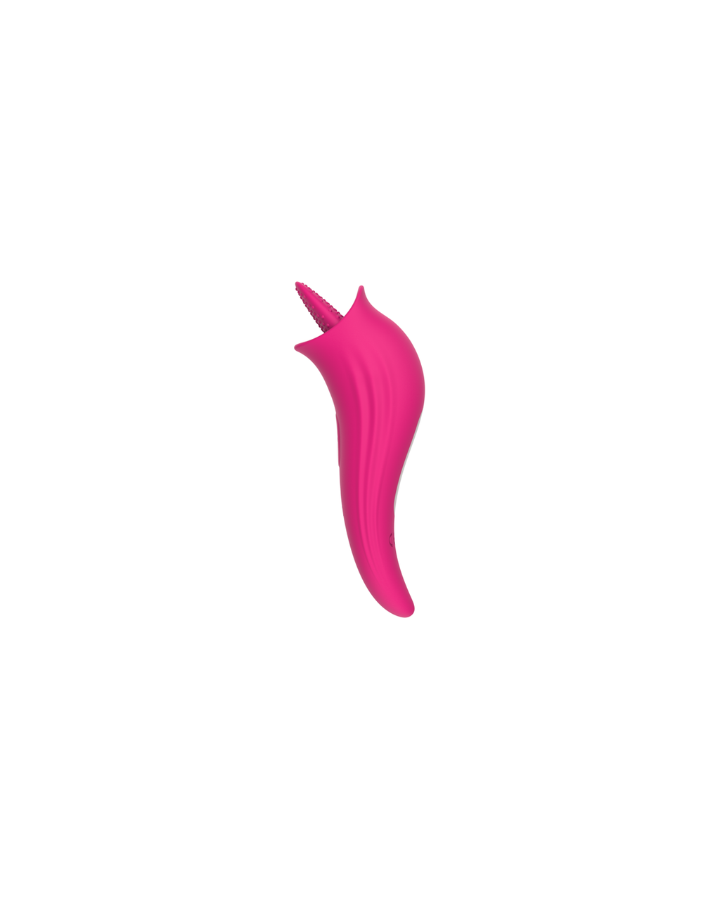 Purple Bird 8-frequency tongue vibrator, alternate view 2