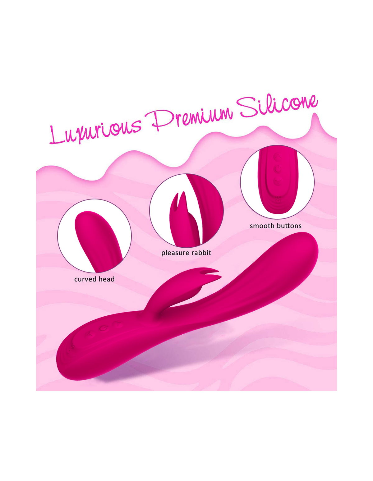 VelvetHop rabbit vibrator product detail image 1