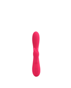 Yali rabbit vibrator, front view Rose Pink