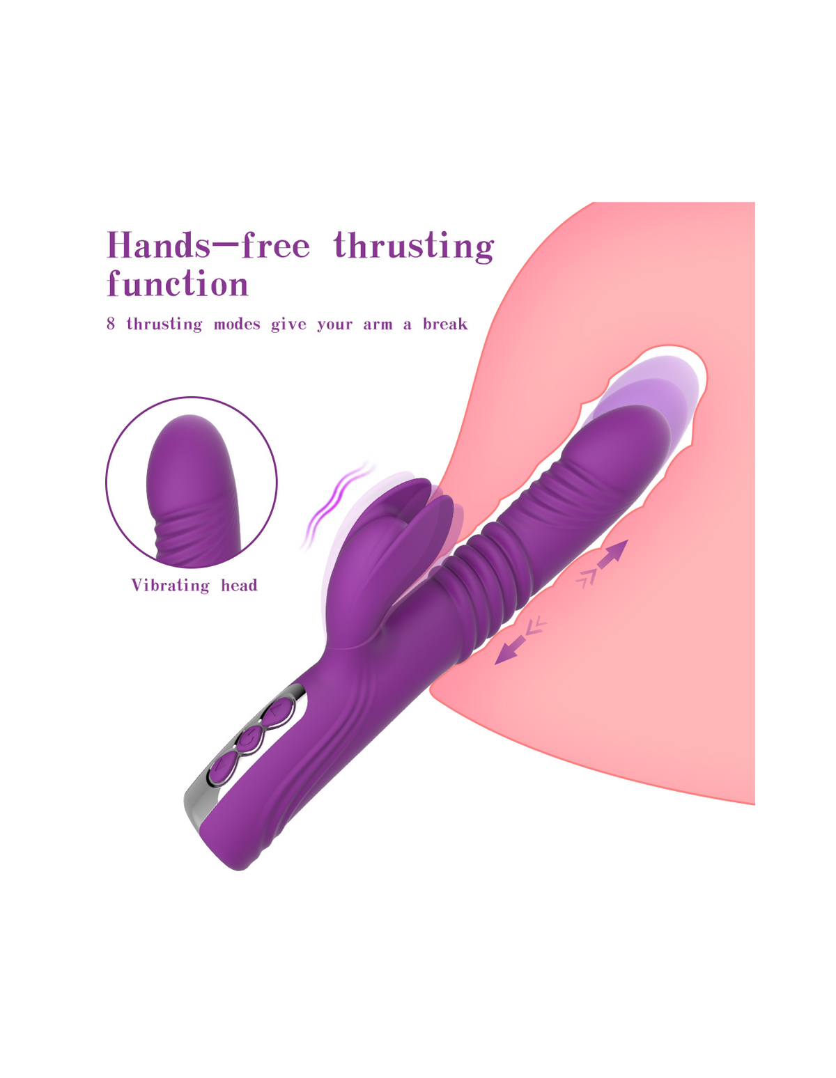 Yidong telescoping vibrator product detail image 6