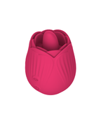 RoseTongue rose pink tulip tongue vibrator, alternate view 3