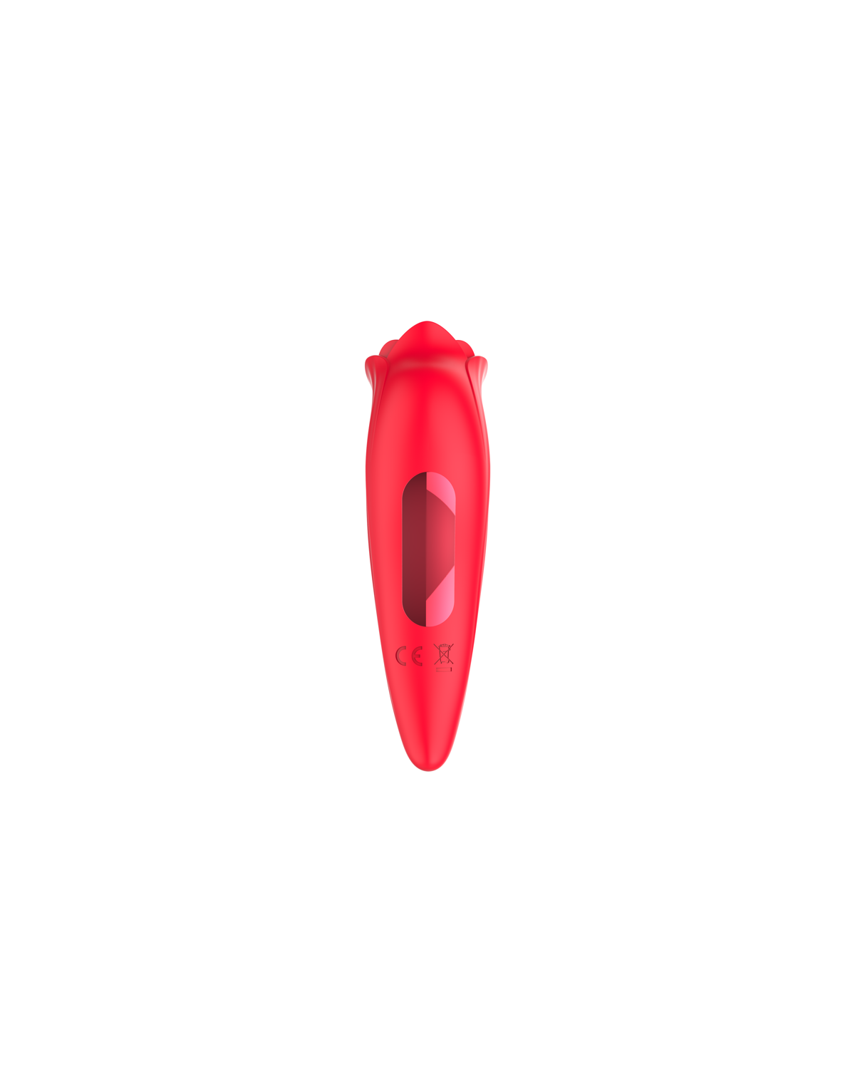 BirdTongue red realistic tongue vibrator, alternate view 4
