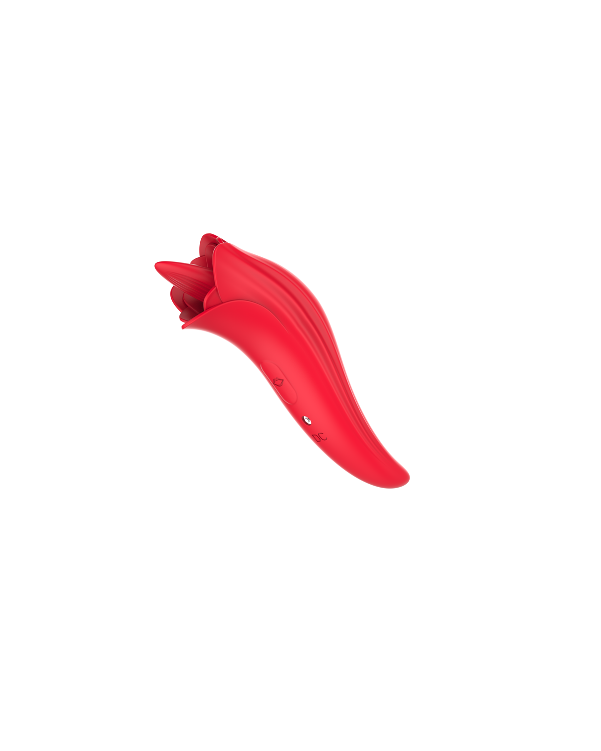 BirdTongue red realistic tongue vibrator, alternate view 5