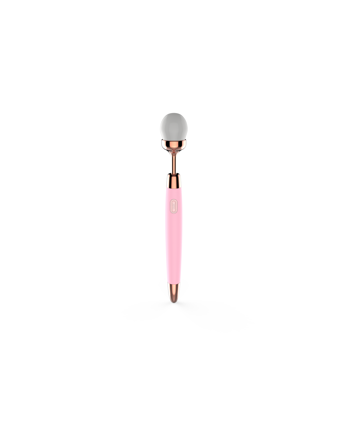 BrushVibe discreet makeup brush vibrator, front view