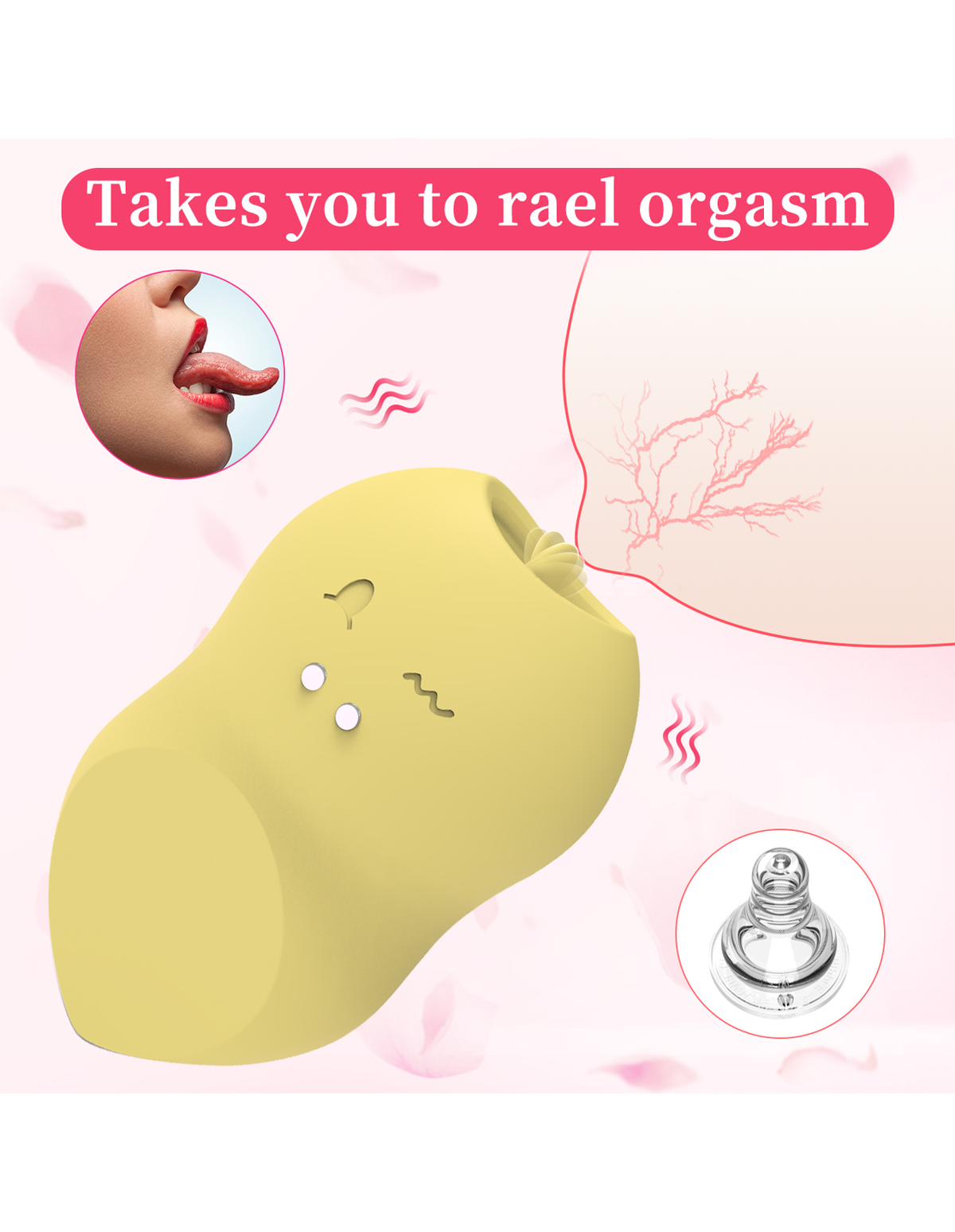 Lipette licking vibrator product detail image 4