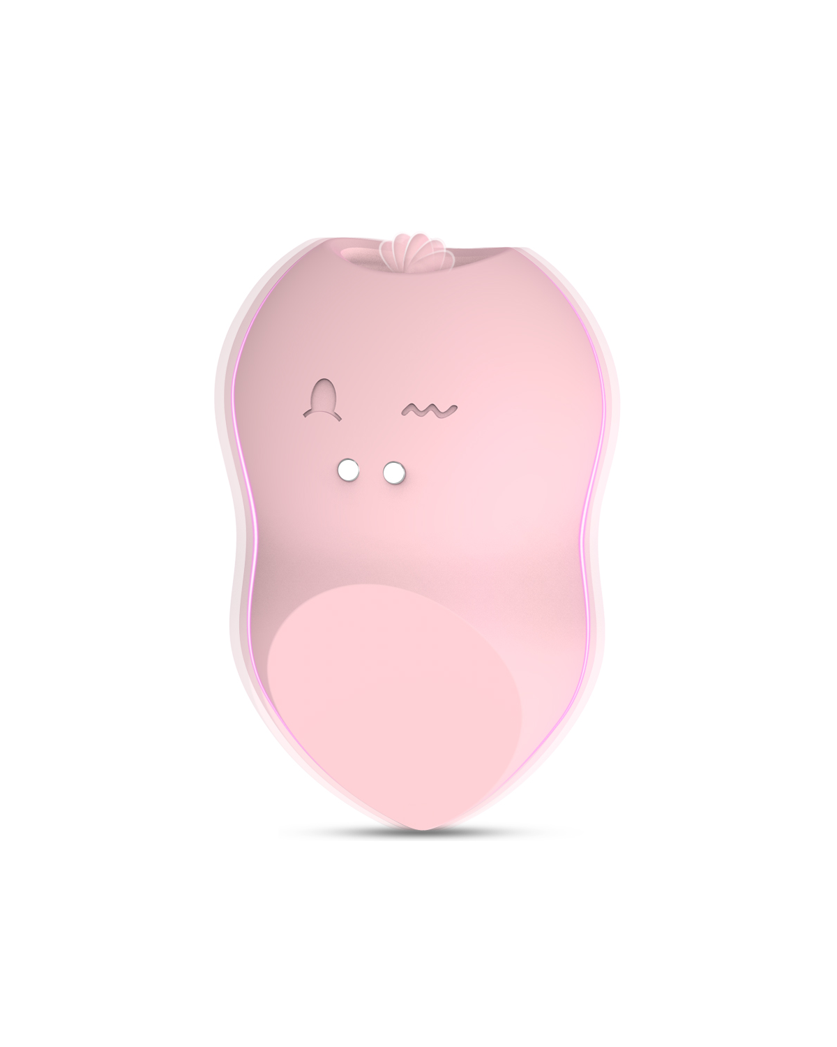 Lipette beauty-egg licking vibrator, alternate view 2 Pink