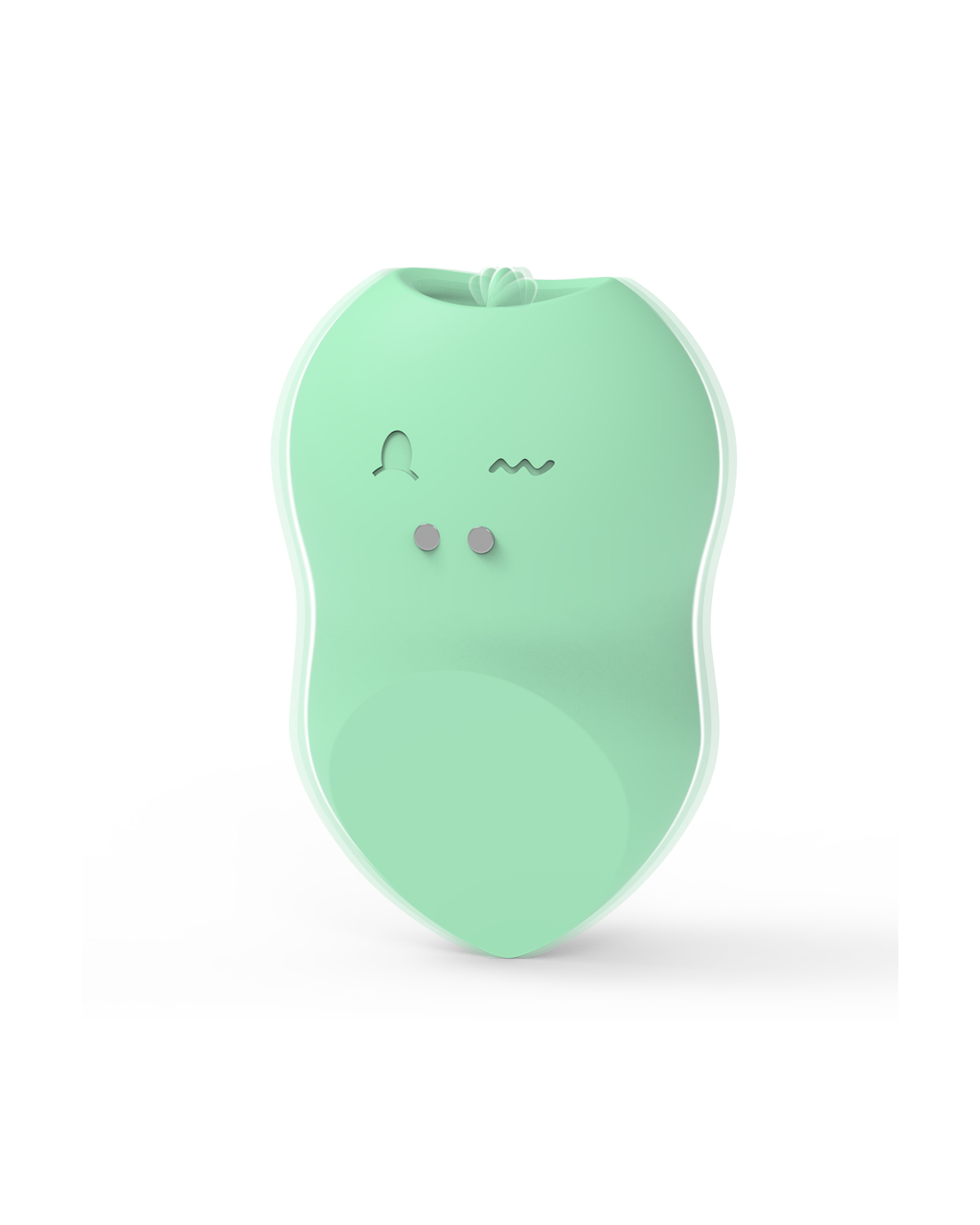Lipette beauty-egg licking vibrator, alternate view 4 Light Green
