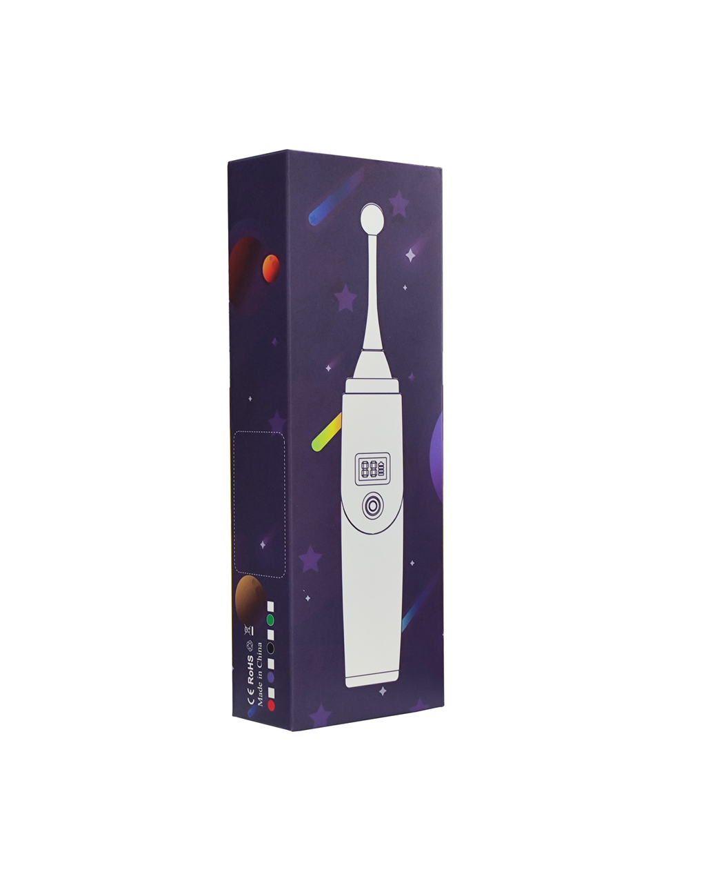 Discreet packaging box for the LcdPen red clit stimulator