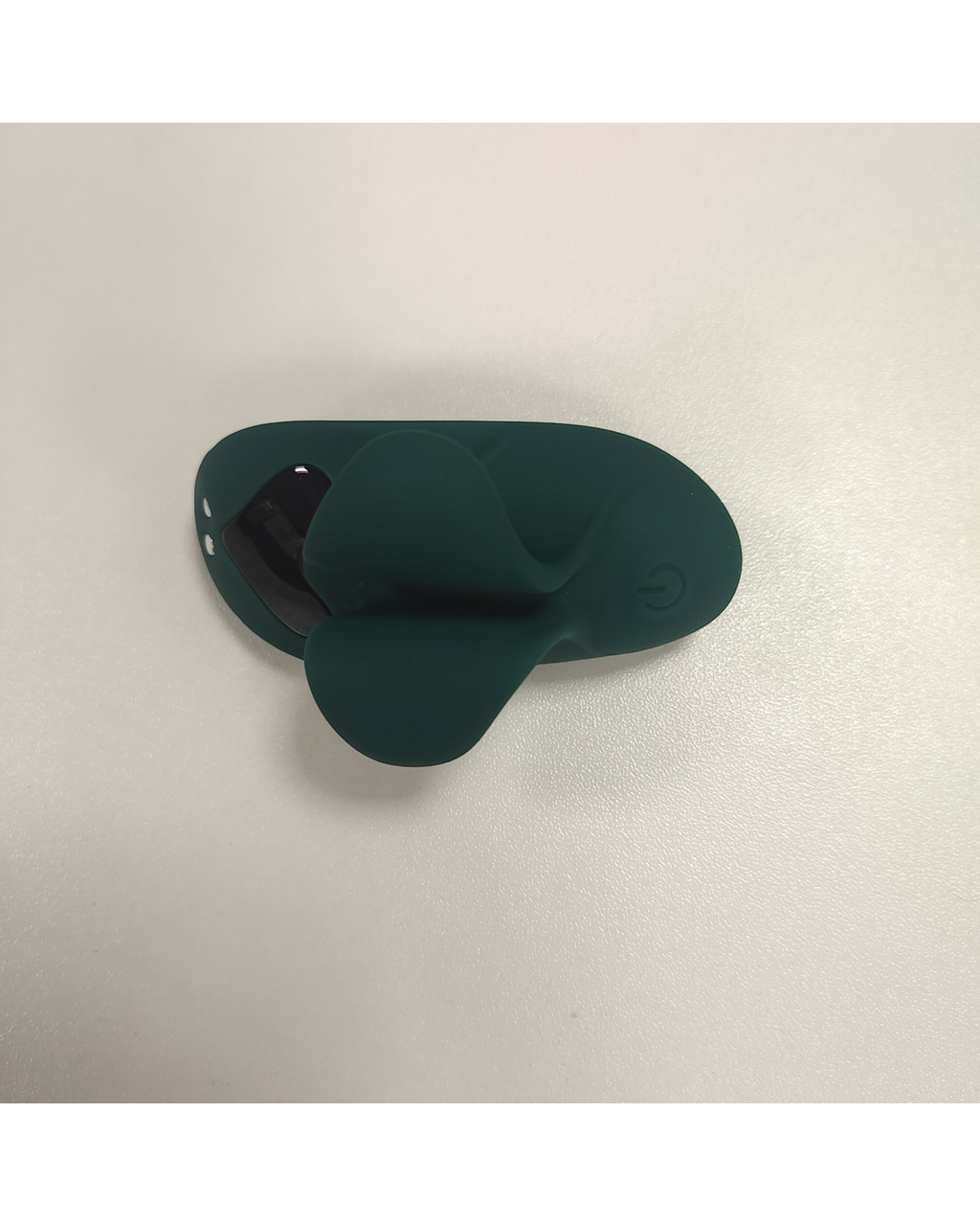 GoldFinger dark green wearable massager, alternate view 3