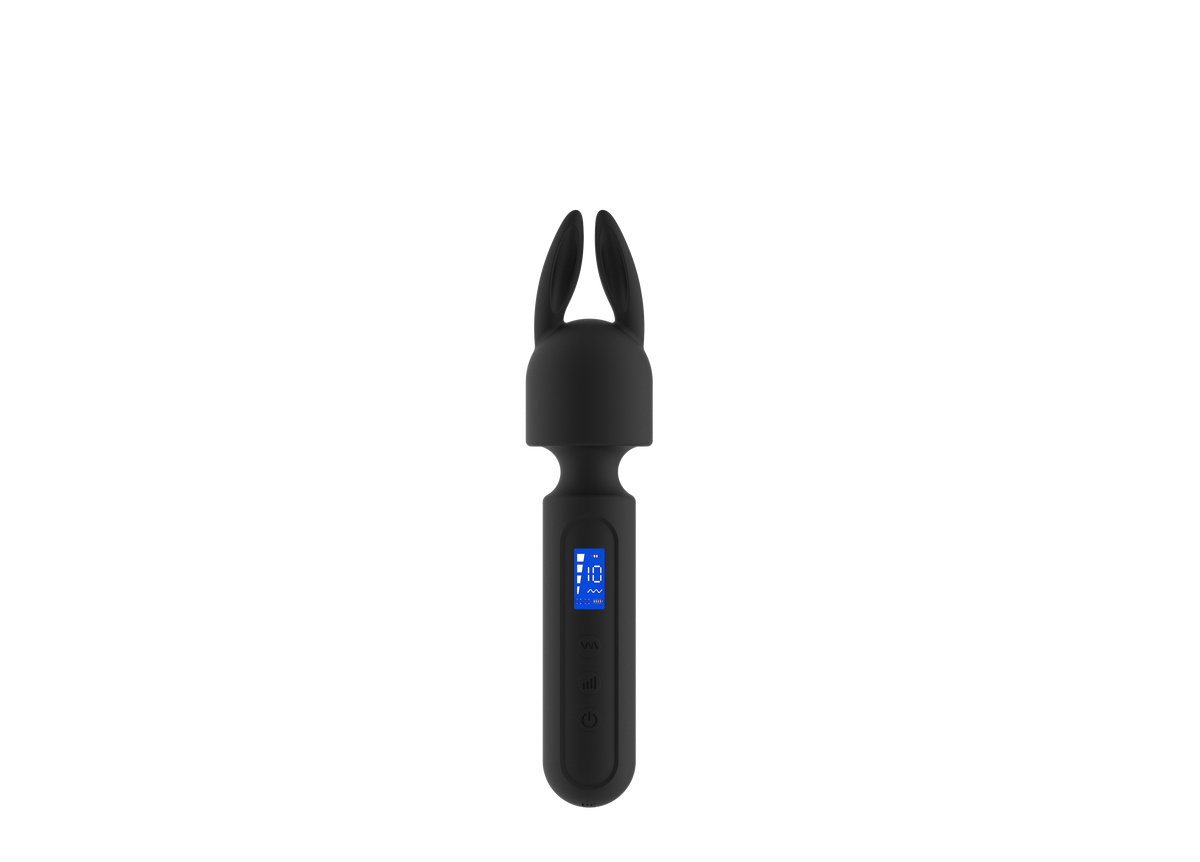 Mini AV Vibrator with 3 Interchangeable Sleeves